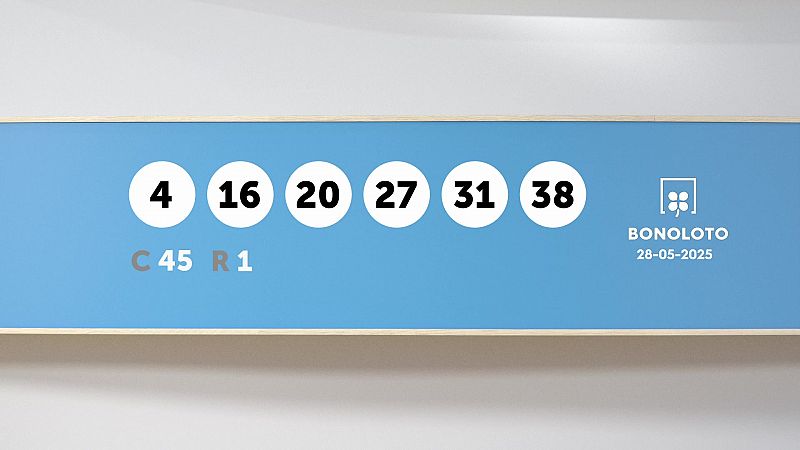 Sorteo de la Lotería Bonoloto del 28/05/2025 - Ver ahora