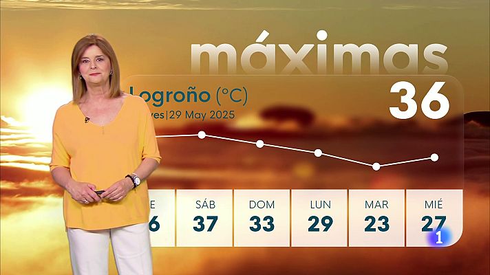 Informativo Telerioja - El tiempo en la rioja - 29-05-2025 - Ver ahora