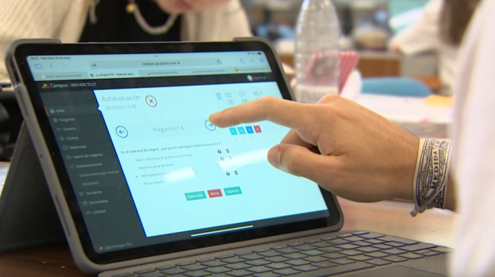 Telediario 1 - Los futuros médicos residentes agotan todas las plazas MIR , incluidas las de medicina de familia