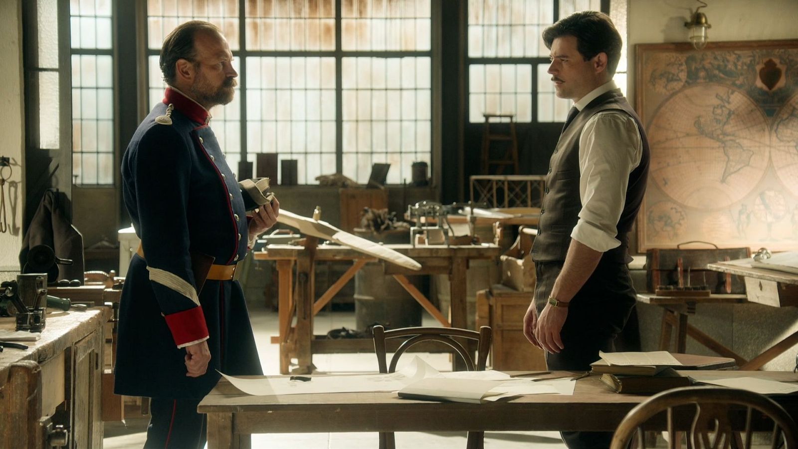 La Promesa - Burdina explica parte de la mentira de Toño a Manuel - La promesa | Ver