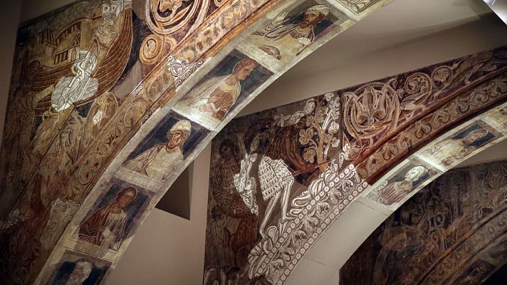 Telediario 1 - El Tribunal Supremo confirma el regreso de las pinturas murales de Sijena desde Cataluña a Aragón