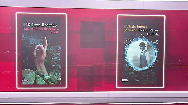 La tarde en 24h - Dolores Redondo y César Pérez Gellida, dos autores de novela negra presentes en la Feria del Libro de Madrid