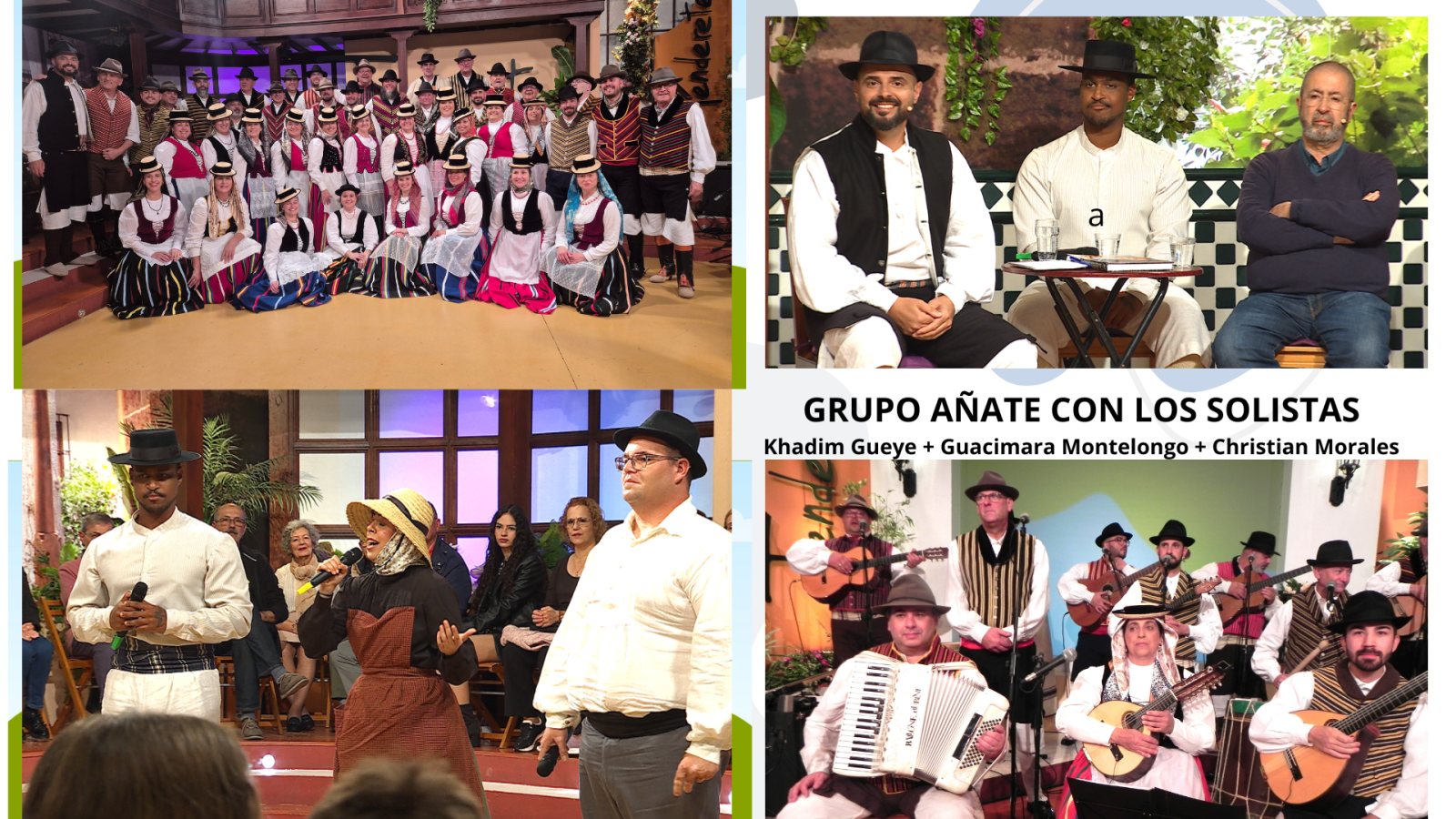 Tenderete - 01/06/2025  Grupo Añate + Khadim Gueye + Guacimara Montelongo + Christian Morales. - Tenderete | Ver