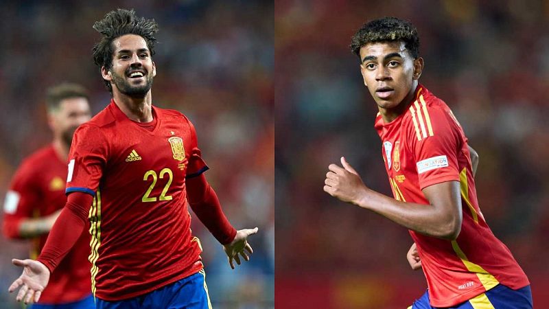 Lamine Yamal e Isco personifican la "mezcla perfecta" en la seleccin - UEFA Nations League | Ver