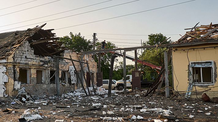 Telediario 2 - Rusia exige el reconocimiento de los territorios ucranianos ocupados como condición para el alto el fuego