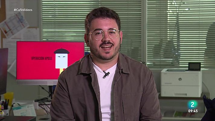 Cafè d'idees - Sergi Moyano presenta el llibre 'Operació Apolo'