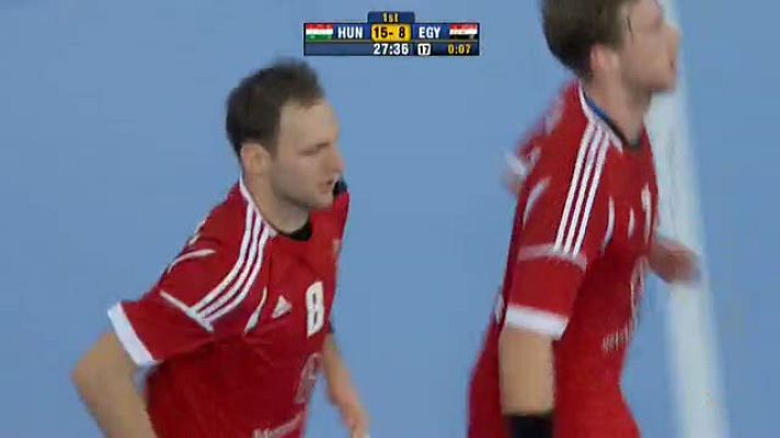 Mundiales de Balonmano - Mundial de Balonmano - Grupo D: Hungría - Egipto