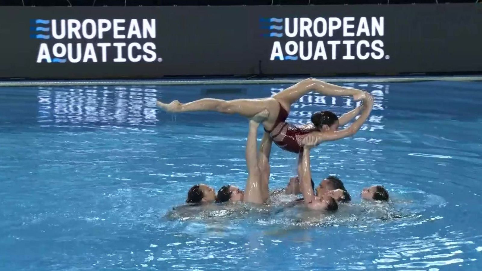 Natación Artística - Campeonato de Europa. Final Libre equipos - ver ahora