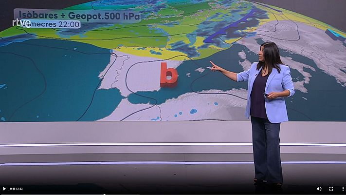 El temps - Tempestes de tarda i calor, entre discreta i suportable