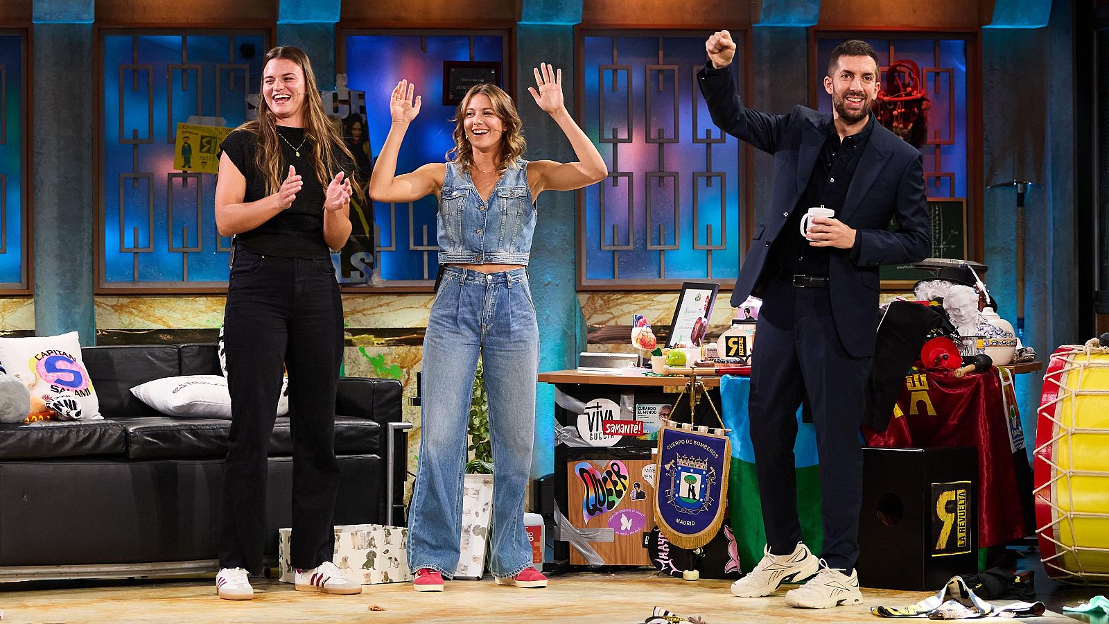 La Revuelta | Daniela Álvarez y Tania Moreno, campeonas de la NCAA - La Revuelta | Ver