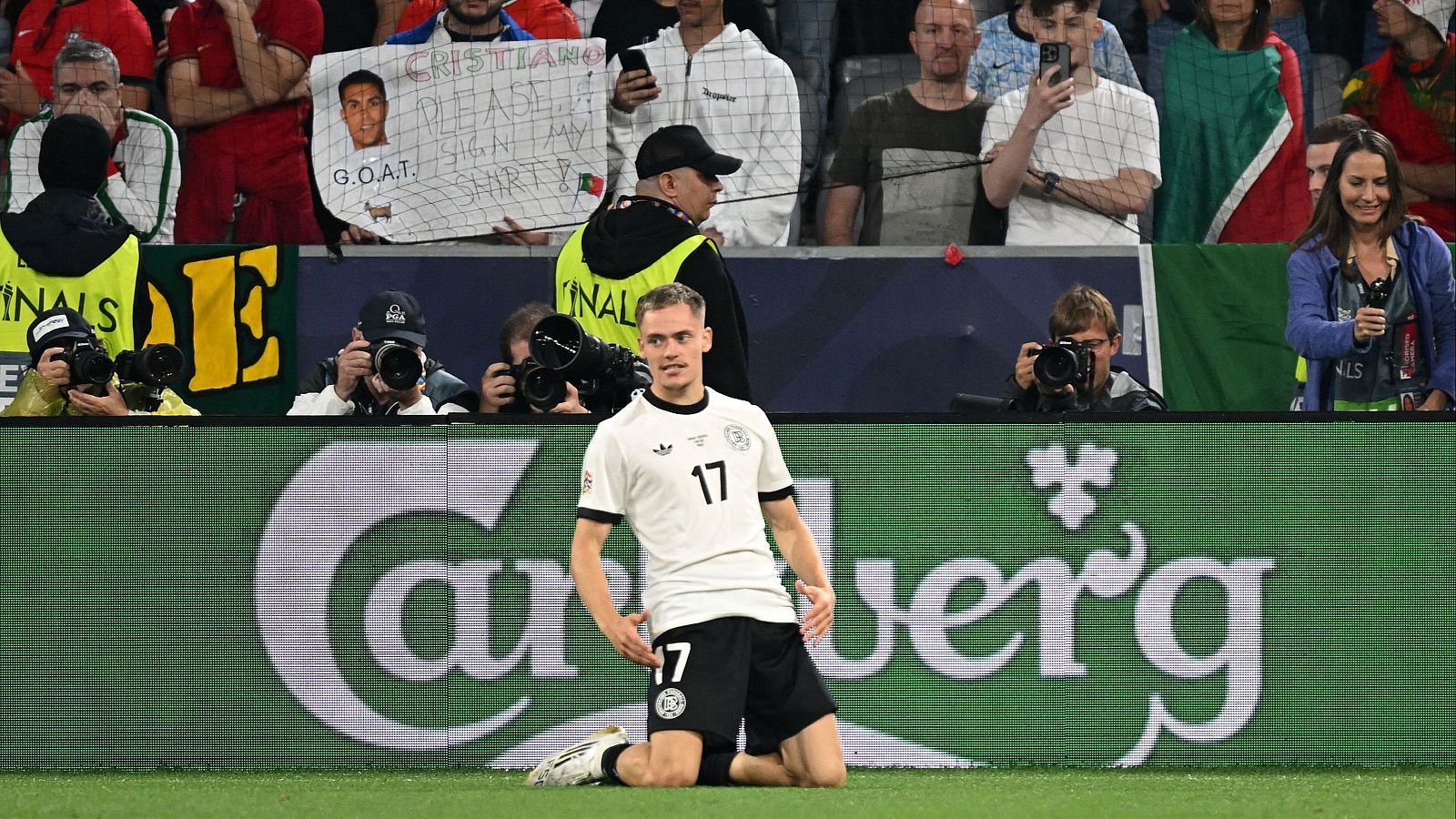 Wirtz adelanta a Alemania frente a Portugal - UEFA Women's Nations League | Ver