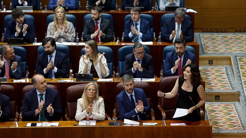 Espinar y Ayuso cruzan acusaciones en la Asamblea de Madrid - Informativo 24h | Ver