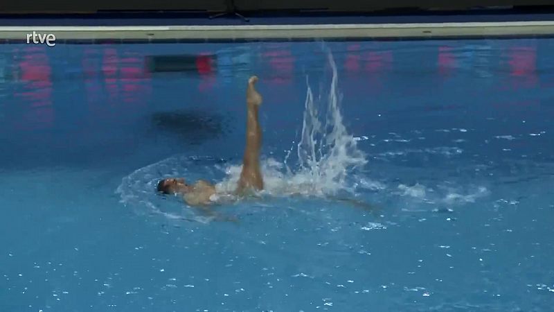 Dennis González logra el bronce en el solo técnico - Natación | Ver