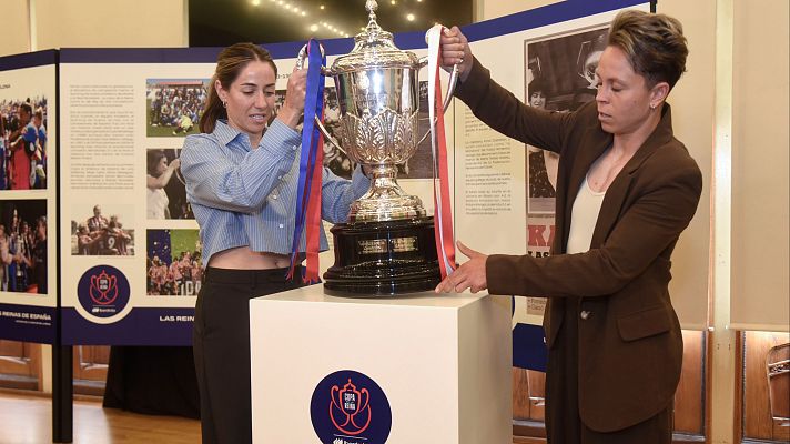 Diario 24 - La Copa de la Reina llega a Huesca escoltada por Vicky Losada y Amanda Sampedro