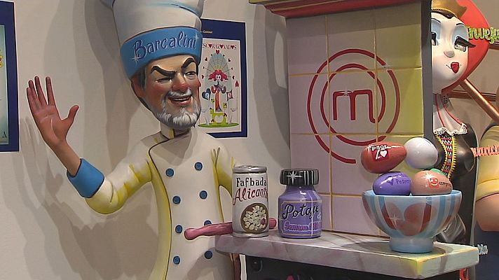  - Els millors ninots de les Fogueres d'enguany es poden vore en la Llotja del Peix d'Alacant