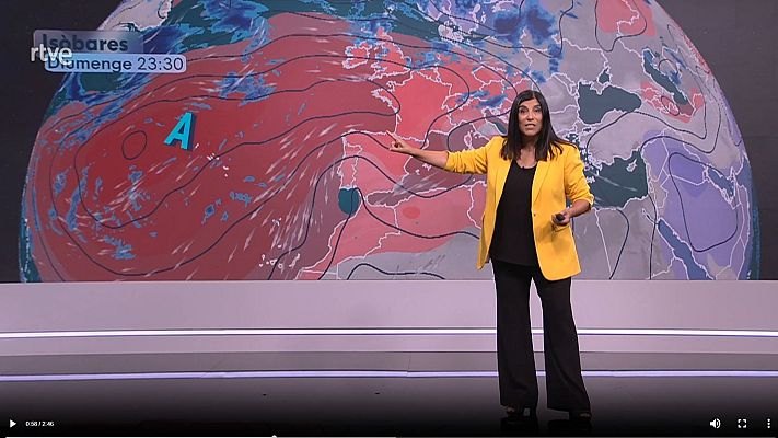 El temps - Cap de setmana d'estiu: sol, tronades de tarda i calor, moderada