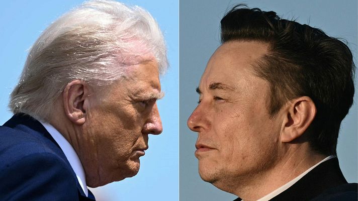 Telediario 1 - Trump y Musk rompen su alianza públicamente con mensajes en redes y amenazas cruzadas