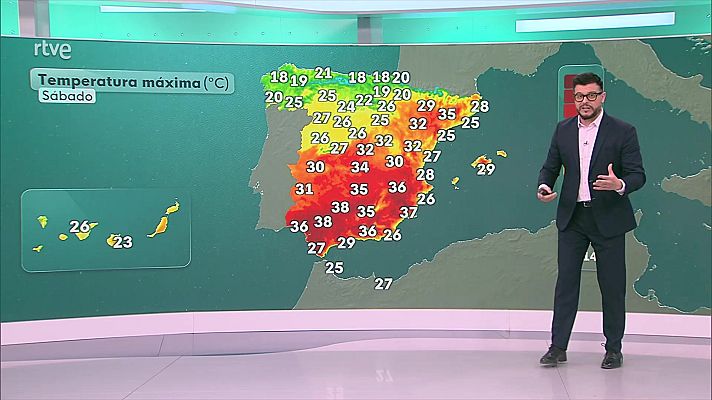 El tiempo - Las temperaturas ascenderán de forma entre ligera y moderada en la Península y Baleares
