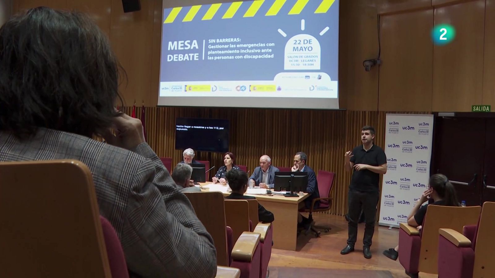 Mesa Debate "Emergencias sin barreras" - En lengua de signos | Ver
