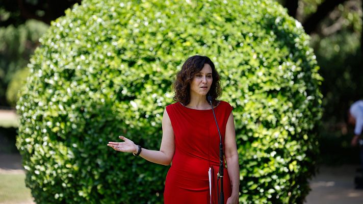 Especiales informativos - Ayuso sobre García: "No quiero que me dé dos besos una persona que nos llama asesinos"