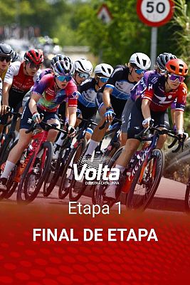 Ciclismo - Volta a Catalunya femenina: Final de etapa 1