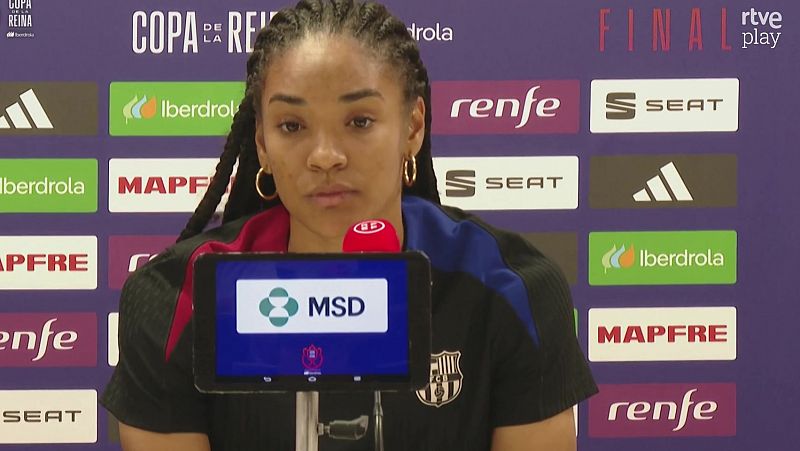 Salma Paralluelo: "Hemos estado en las cuatro finales posibles" - Ftbol | Ver
