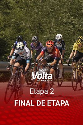 Ciclismo - Volta a Catalunya femenina: Final de etapa 2