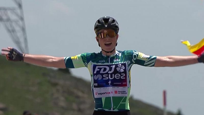 Vollering gana y es líder en la segunda etapa de la Volta - Ciclismo | Ver
