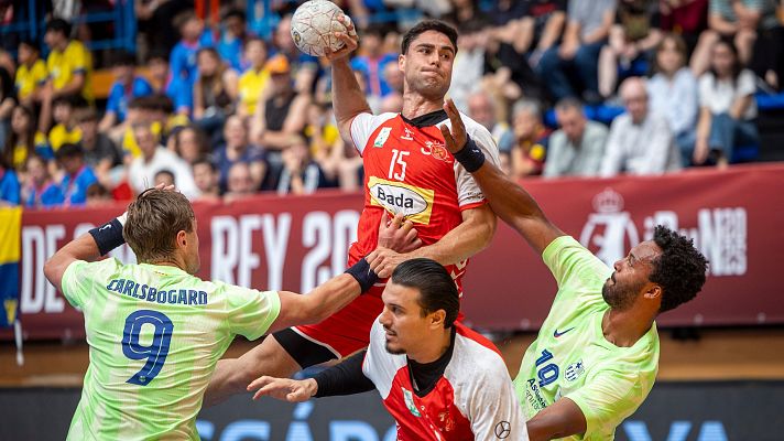Balonmano - Primera semifinal de balonmano: Barcelona 43 - 28 Huesca (resumen)