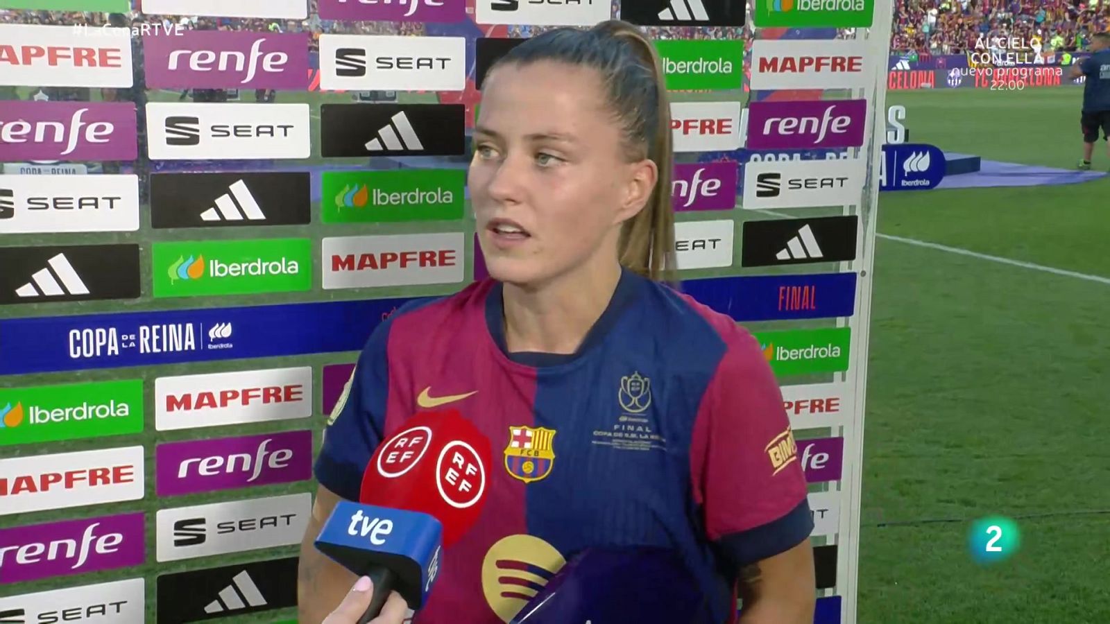 Claudia Pina: "La clave es que me hayan dado la confianza" - Fútbol | Ver