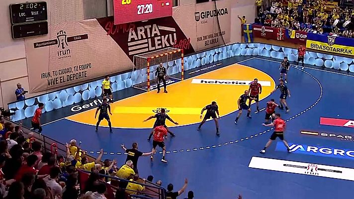Balonmano - Copa del Rey. 2ª semifinal: Irudek Bidasoa Irún - Abanca Ademar León