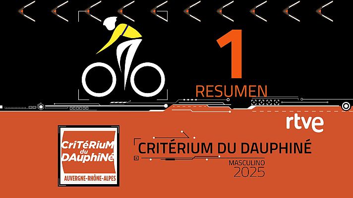 Resumen de la etapa 1 del Crtérium du Dauphiné 2025 - Ciclismo | Ver