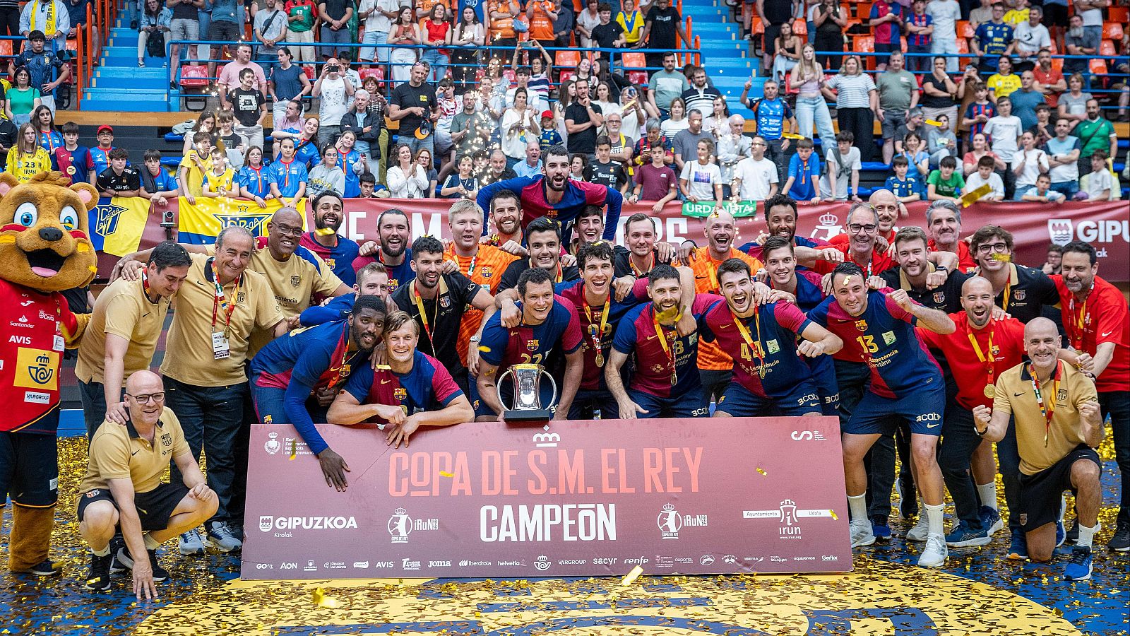 Copa del Rey de balonmano | Barcelona - Ademar León: resumen en vídeo - Balonmano | Ver