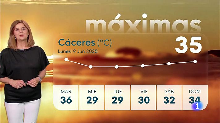 Noticias de Extremadura - El Tiempo en Extremadura - 09/06/2025