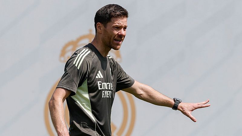 Primer día de Xabi Alonso como entrenador del Real Madrid con pocos  jugadores disponibles