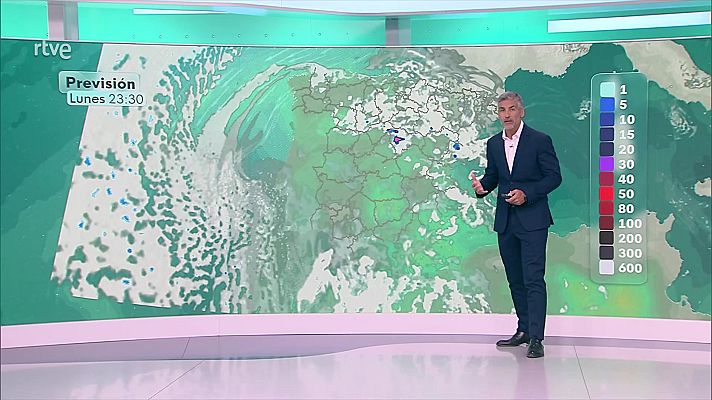 El tiempo - Tormentas fuertes en amplias zonas de ambas mesetas