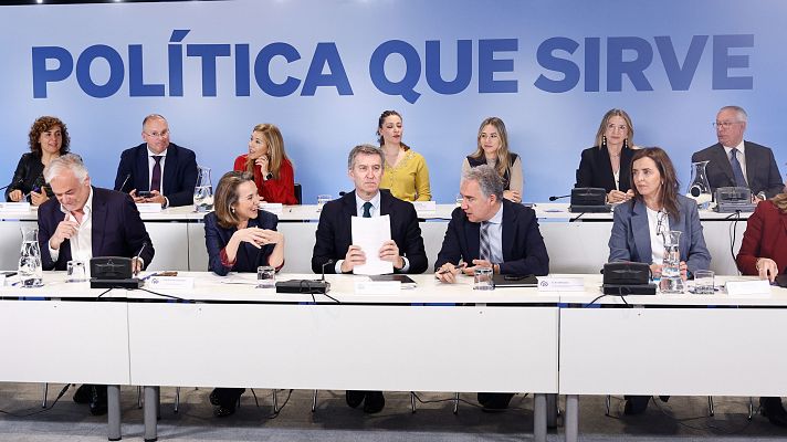 Telediario 1 - El PP pide el cese inmediato del fiscal general: "Es el momento de que se vaya"