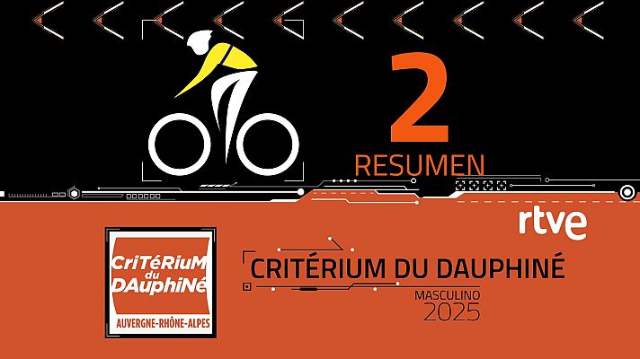 Resumen de la etapa 2 del Crtérium du Dauphiné 2025 - Ciclismo | Ver