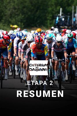 Ciclismo - Resumen de la etapa 2 del Critérium du Dauphiné 2025
