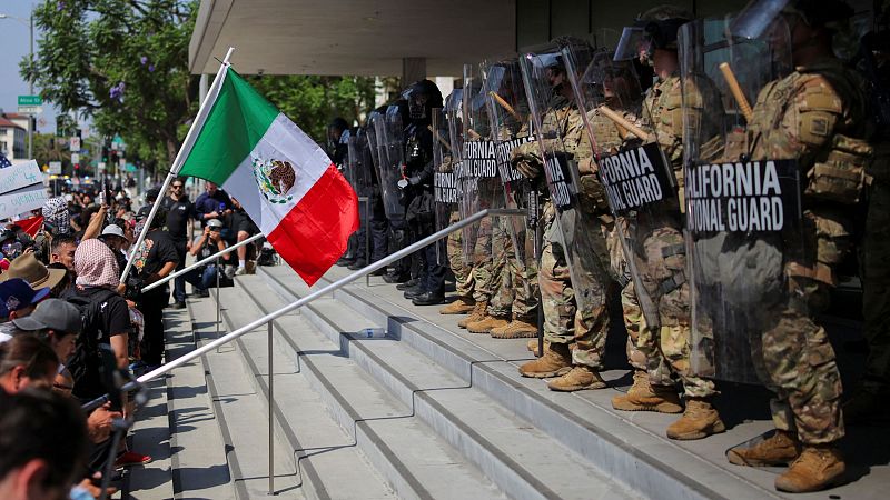 Más de 4.000 soldados desplegados en Los Ángeles | Ver