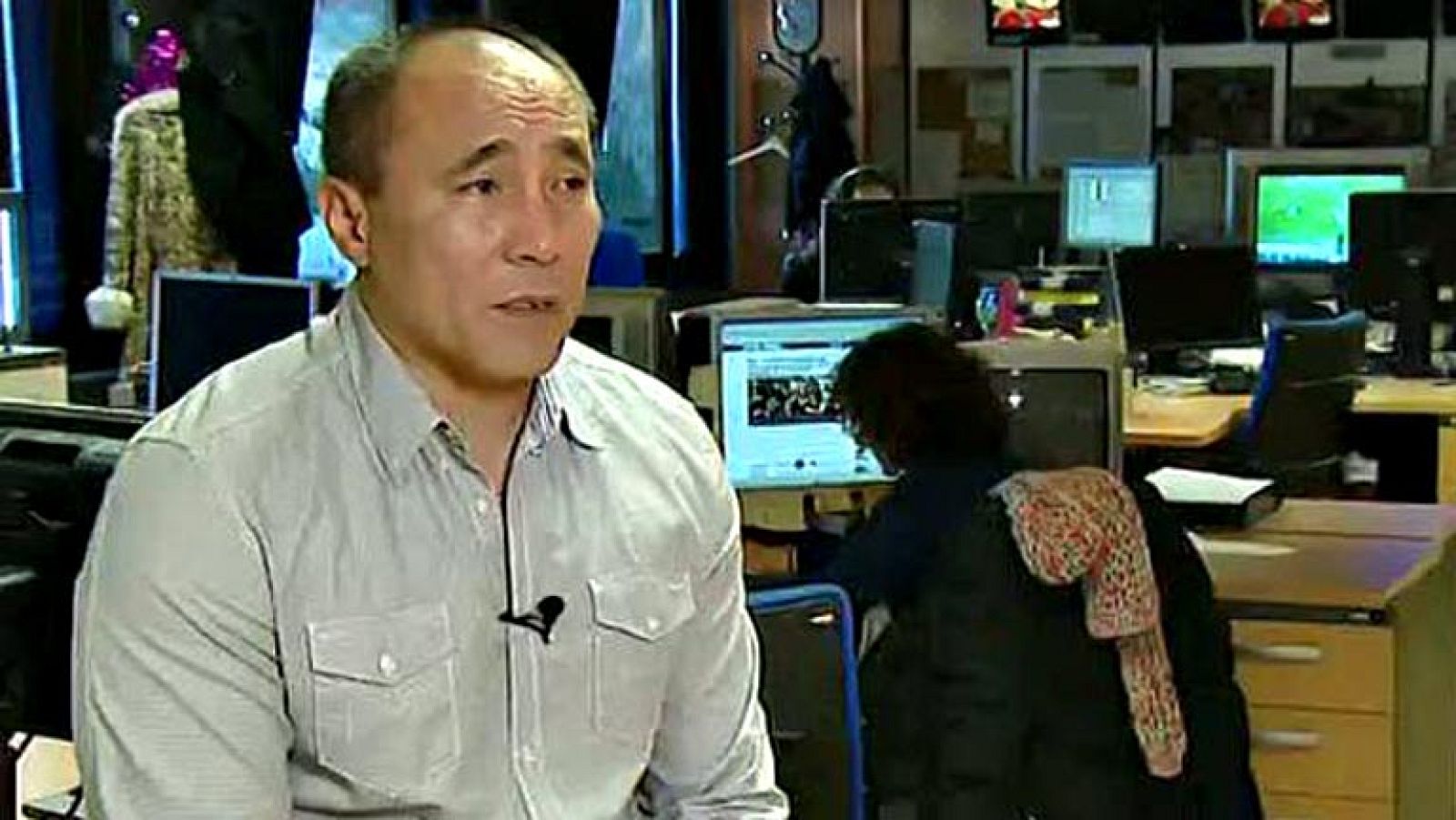 El exjugador de la selección española y hoy entrenador Talant Dujshebaev no ha ocultado su optimismo ante las cámaras de TVE.