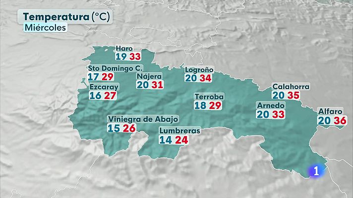 Informativo Telerioja - El tiempo en la rioja - 10-06-2025 - Ver ahora