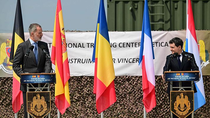 Informativo 24h - Felipe VI reafirma en Rumanía, antes de viajar a Eslovaquia, el compromiso de España con la OTAN