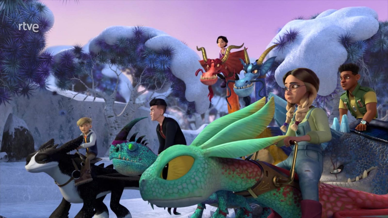 El ruín y afín dream team sin fin de Eugene - Dragones, los nueve reinos | Ver