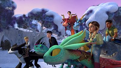 El ruín y afín dream team sin fin de Eugene - Dragones, los nueve reinos | Ver