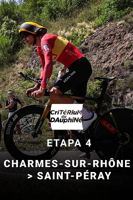 Ciclismo - Criterium du Dauphine. 4ª etapa: Charmes-sur-Rhône - Saint-Péray.