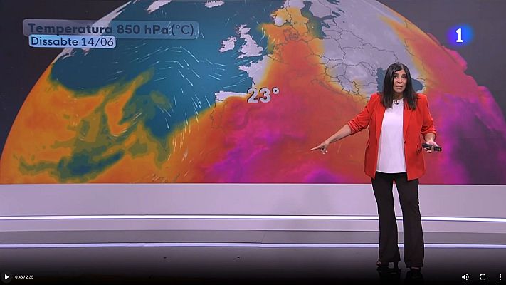 El temps - Calor intensa, sostinguda i persistent... i també, xafogor