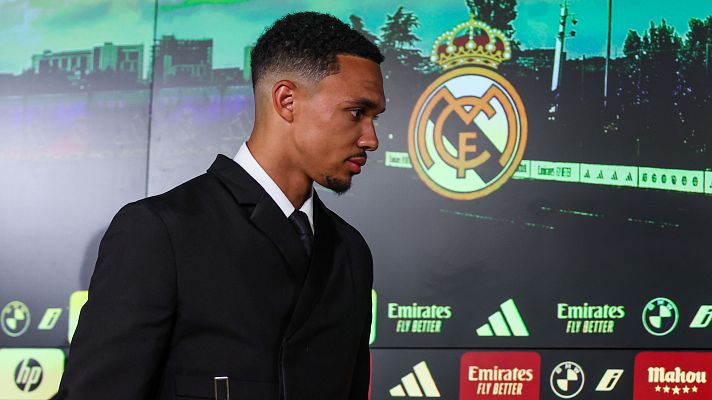 Los Deportes de La1 - Arnold ya es nuevo jugador del Real Madrid: "Es un sueño"