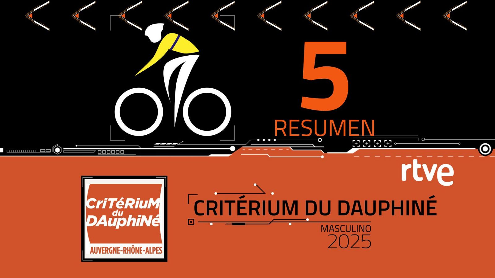 Resumen de la etapa 5 del Critérium du Dauphiné 2025 - Ciclismo | Ver