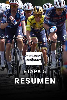 Ciclismo - Resumen de la etapa 5 del Critérium du Dauphiné 2025